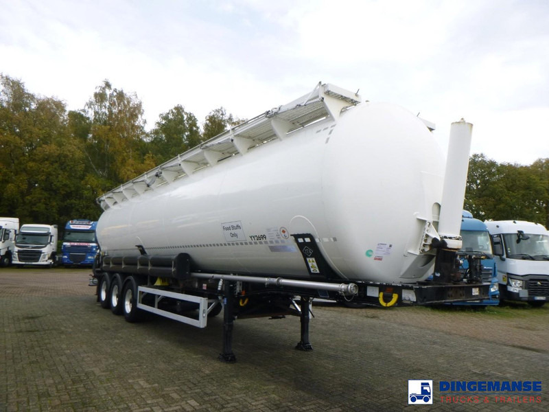 Feldbinder Powder tank alu 63 m3 (tipping) - 液罐半拖车:图2 Feldbinder Powder tank alu 63 m3 (tipping) - 液罐半拖车:图2