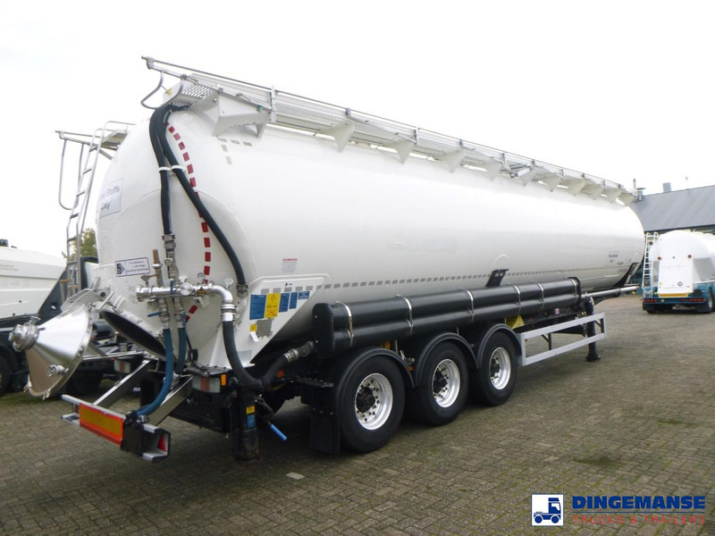 Feldbinder Powder tank alu 63 m3 (tipping) - 液罐半拖车:图4 Feldbinder Powder tank alu 63 m3 (tipping) - 液罐半拖车:图4