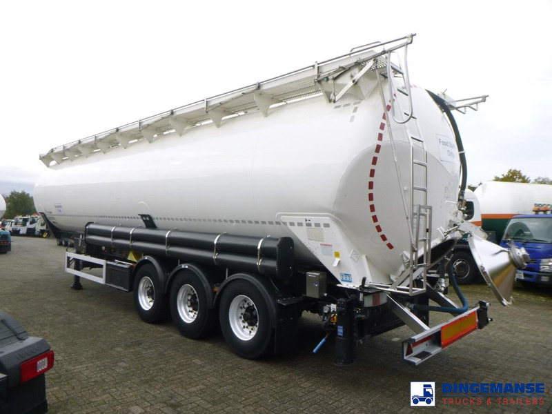 Feldbinder Powder tank alu 63 m3 (tipping) - 液罐半拖车:图3 Feldbinder Powder tank alu 63 m3 (tipping) - 液罐半拖车:图3