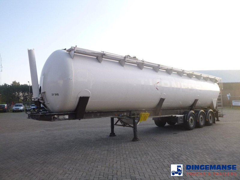 Feldbinder Powder tank alu 65 m3 (tipping) - 液罐半拖车:图1 Feldbinder Powder tank alu 65 m3 (tipping) - 液罐半拖车:图1