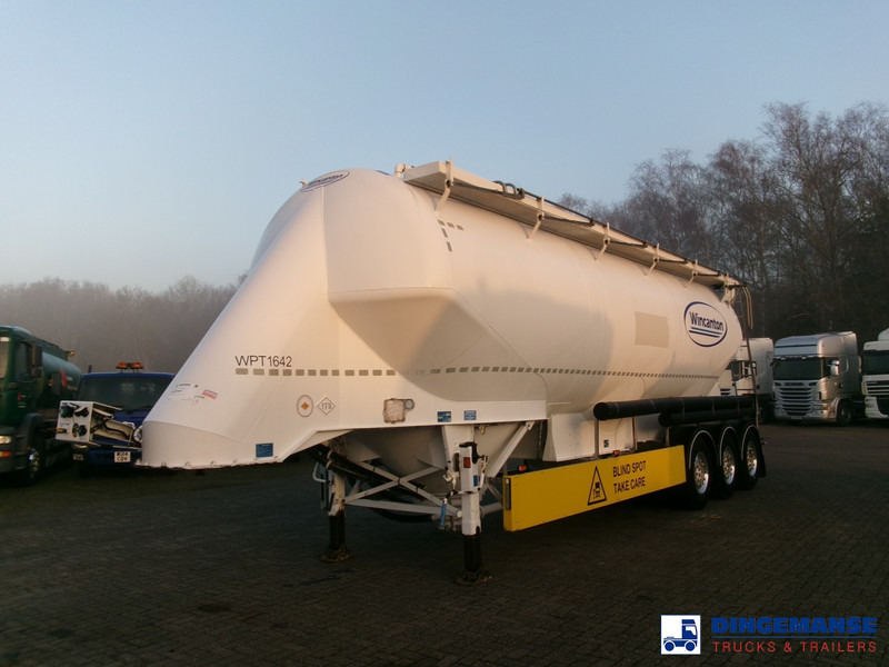 Feldbinder Powder tank alu alu 49 m3 / 1 comp - 液罐半拖车:图1 Feldbinder Powder tank alu alu 49 m3 / 1 comp - 液罐半拖车:图1