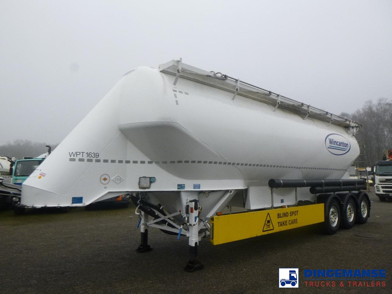 Feldbinder Powder tank alu alu 49 m3 / 1 comp - 液罐半拖车:图1 Feldbinder Powder tank alu alu 49 m3 / 1 comp - 液罐半拖车:图1