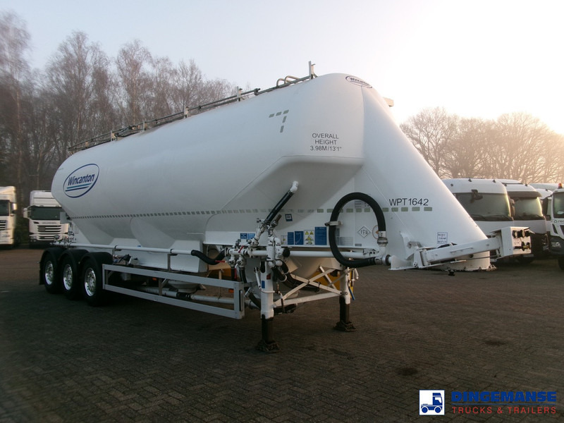 Feldbinder Powder tank alu alu 49 m3 / 1 comp - 液罐半拖车:图2 Feldbinder Powder tank alu alu 49 m3 / 1 comp - 液罐半拖车:图2