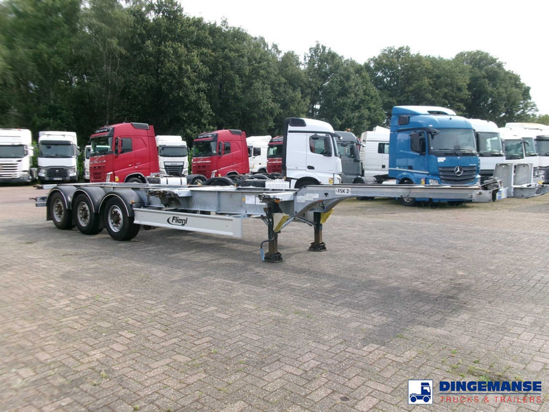Fliegl 3-axle container trailer 45 ft - 集装箱运输车/ 可拆卸车身的半拖车:图2 Fliegl 3-axle container trailer 45 ft - 集装箱运输车/ 可拆卸车身的半拖车:图2