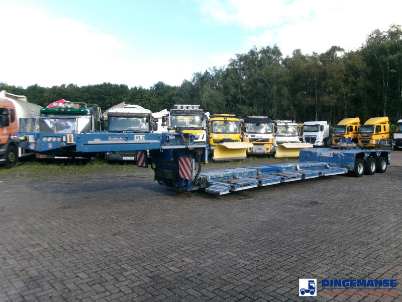 Goldhofer 3-axle lowbed trailer STZ-V 3-33/80A 56 t / ext. 13.6 m - 低装载半拖车:图1 Goldhofer 3-axle lowbed trailer STZ-V 3-33/80A 56 t / ext. 13.6 m - 低装载半拖车:图1