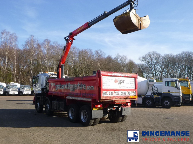 Hino FY1EUKA 8x4 tipper RHD + Palfinger E120L + grapple - 起重车:图4 Hino FY1EUKA 8x4 tipper RHD + Palfinger E120L + grapple - 起重车:图4
