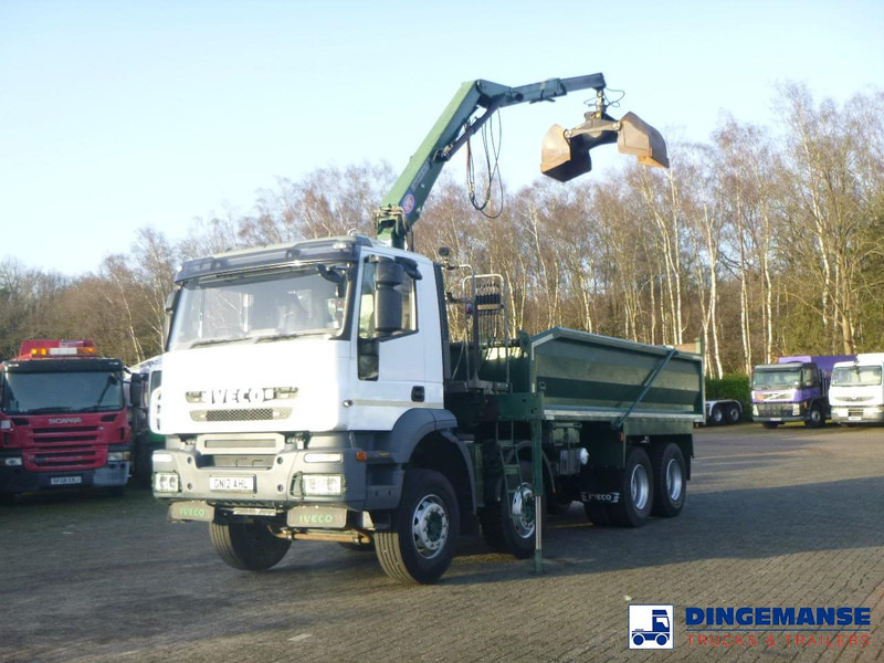 Iveco AD340T36 8x4 RHD tipper + HMF 1244 Z1 - 起重车:图5 Iveco AD340T36 8x4 RHD tipper + HMF 1244 Z1 - 起重车:图5
