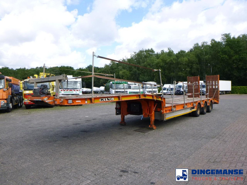 KING 3-axle semi-lowbed trailer 44T + ramps - 低装载半拖车:图1 KING 3-axle semi-lowbed trailer 44T + ramps - 低装载半拖车:图1