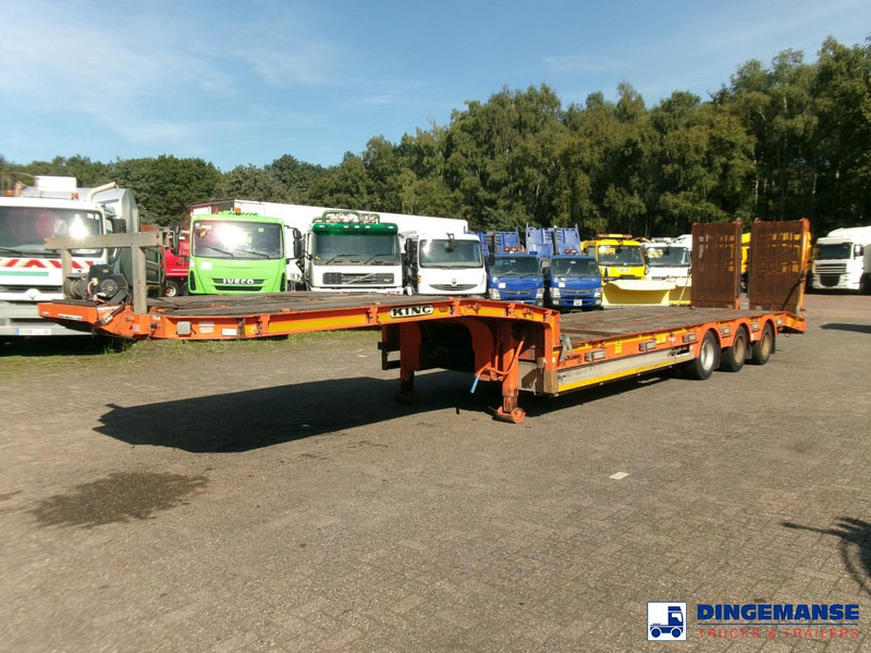 KING 3-axle semi-lowbed trailer 44T + ramps - 低装载半拖车:图1 KING 3-axle semi-lowbed trailer 44T + ramps - 低装载半拖车:图1