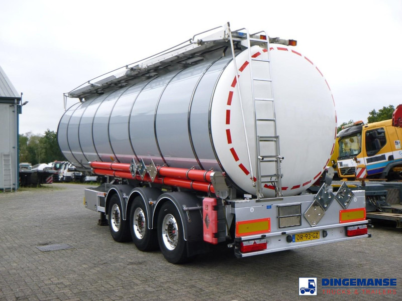 Kässbohrer Chemical tank inox L4BH 37.5 m3 / 1 comp - 液罐半拖车:图3 Kässbohrer Chemical tank inox L4BH 37.5 m3 / 1 comp - 液罐半拖车:图3