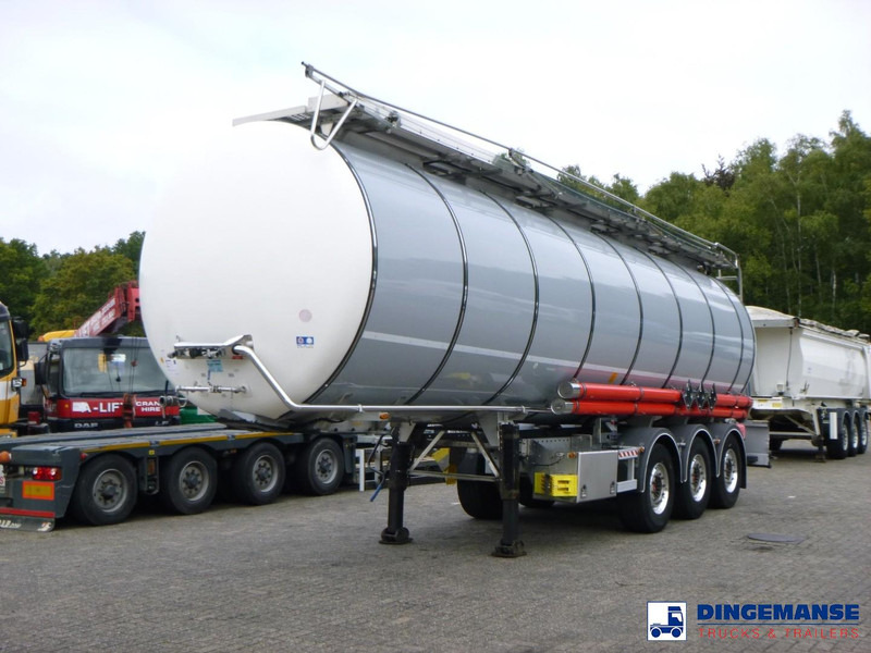 Kässbohrer Chemical tank inox L4BH 37.5 m3 / 1 comp - 液罐半拖车:图1 Kässbohrer Chemical tank inox L4BH 37.5 m3 / 1 comp - 液罐半拖车:图1