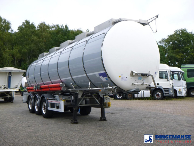 Kässbohrer Chemical tank inox L4BH 37.5 m3 / 1 comp - 液罐半拖车:图2 Kässbohrer Chemical tank inox L4BH 37.5 m3 / 1 comp - 液罐半拖车:图2