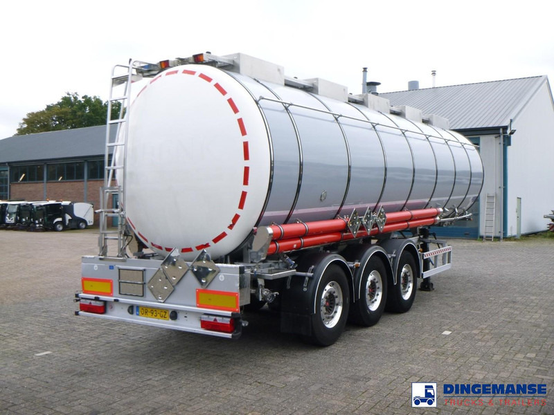 Kässbohrer Chemical tank inox L4BH 37.5 m3 / 1 comp - 液罐半拖车:图4 Kässbohrer Chemical tank inox L4BH 37.5 m3 / 1 comp - 液罐半拖车:图4