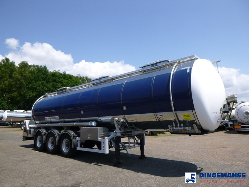 LAG Food tank inox 32 m3 / 3 comp + pump - 液罐半拖车:图2 LAG Food tank inox 32 m3 / 3 comp + pump - 液罐半拖车:图2