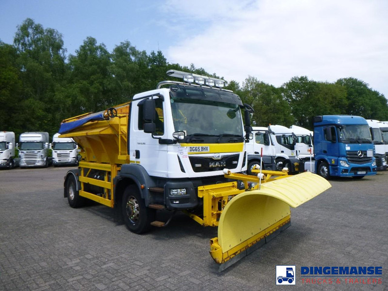 MAN TGM 18.290 4X4 RHD gritter / snow plough - 除雪车:图2 MAN TGM 18.290 4X4 RHD gritter / snow plough - 除雪车:图2
