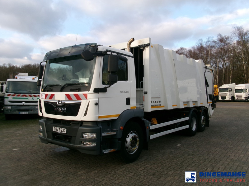 MAN TGM 26.320 6X2 Euro 6 RHD Faun refuse truck - 垃圾车:图1 MAN TGM 26.320 6X2 Euro 6 RHD Faun refuse truck - 垃圾车:图1