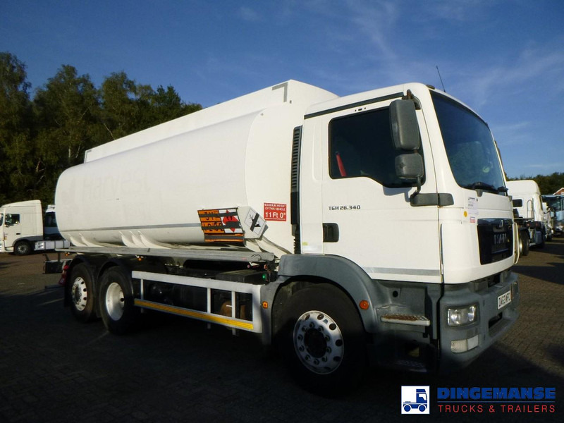 MAN TGM 26.340 6X2 RHD fuel tank 21 m3 / 5 comp - 罐车:图2 MAN TGM 26.340 6X2 RHD fuel tank 21 m3 / 5 comp - 罐车:图2