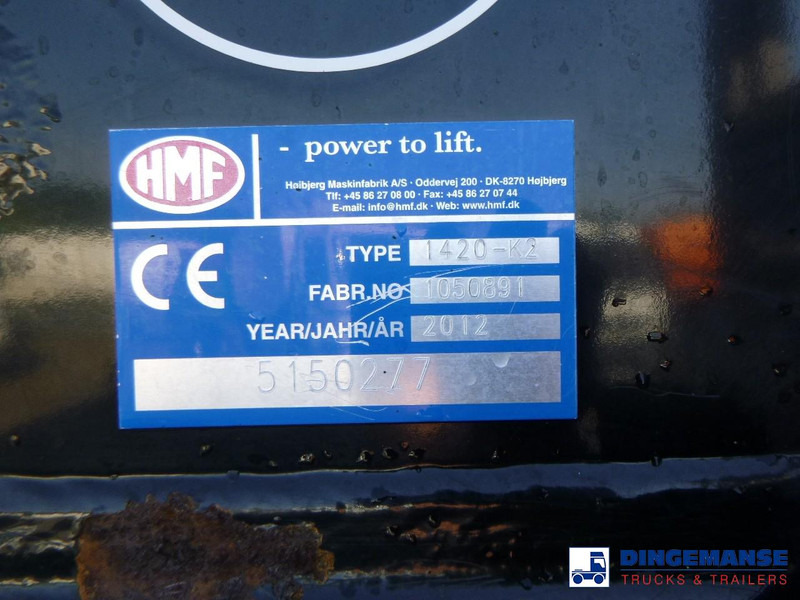 起重车 MAN TGS 26.360 6X2 RHD + HMF 1420-K2 + grapple:图10 起重车 MAN TGS 26.360 6X2 RHD + HMF 1420-K2 + grapple:图10