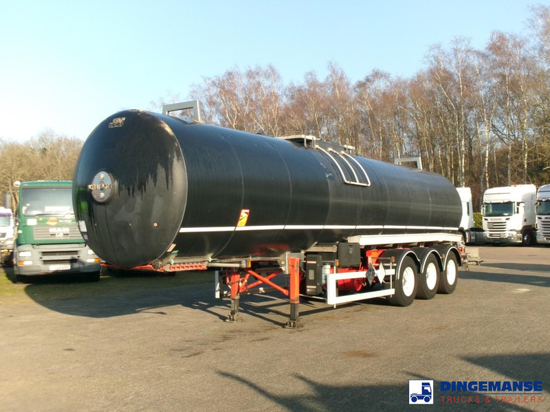 Magyar Bitumen tank inox 31 m3 / 1 comp + ADR - 液罐半拖车:图1 Magyar Bitumen tank inox 31 m3 / 1 comp + ADR - 液罐半拖车:图1