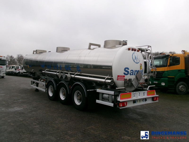 Magyar Chemical tank inox 22.5 m3 / 1 comp - 液罐半拖车:图3 Magyar Chemical tank inox 22.5 m3 / 1 comp - 液罐半拖车:图3