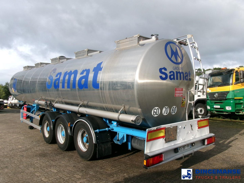 Magyar Chemical tank inox 32.5m3 / 1 comp - 液罐半拖车:图3 Magyar Chemical tank inox 32.5m3 / 1 comp - 液罐半拖车:图3