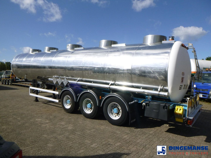 Magyar Chemical tank inox 33 m3 / 1 comp - 液罐半拖车:图3 Magyar Chemical tank inox 33 m3 / 1 comp - 液罐半拖车:图3