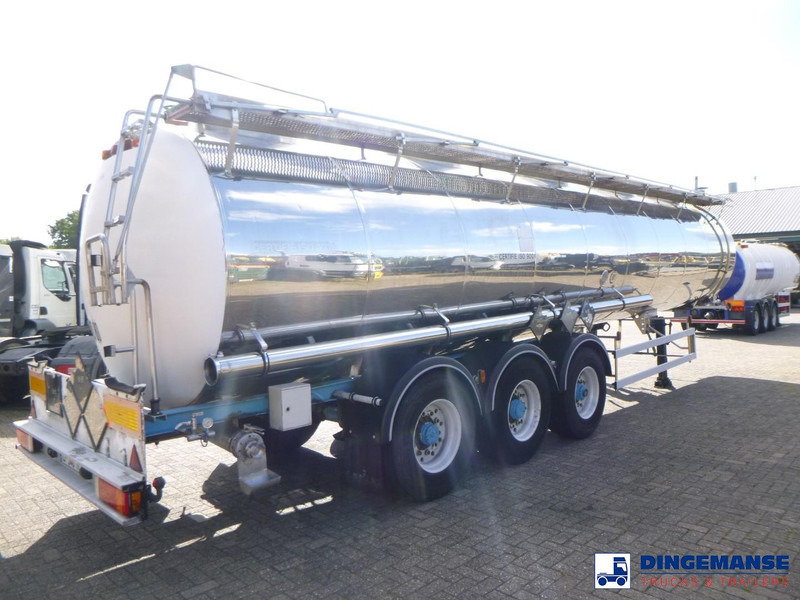 Magyar Chemical tank inox 33 m3 / 1 comp - 液罐半拖车:图4 Magyar Chemical tank inox 33 m3 / 1 comp - 液罐半拖车:图4