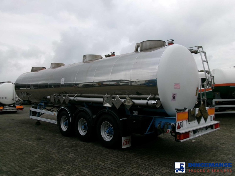 Magyar Chemical tank inox L4BH 33.5 m3 / 3 comp - 液罐半拖车:图4 Magyar Chemical tank inox L4BH 33.5 m3 / 3 comp - 液罐半拖车:图4