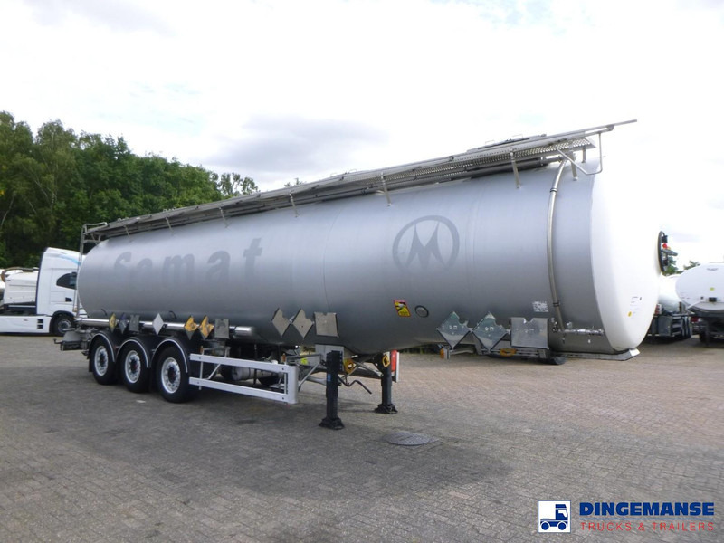 Magyar Chemical tank inox L4BH 37.5 m3 / 4 comp ADR 26-03-2026 - 液罐半拖车:图2 Magyar Chemical tank inox L4BH 37.5 m3 / 4 comp ADR 26-03-2026 - 液罐半拖车:图2