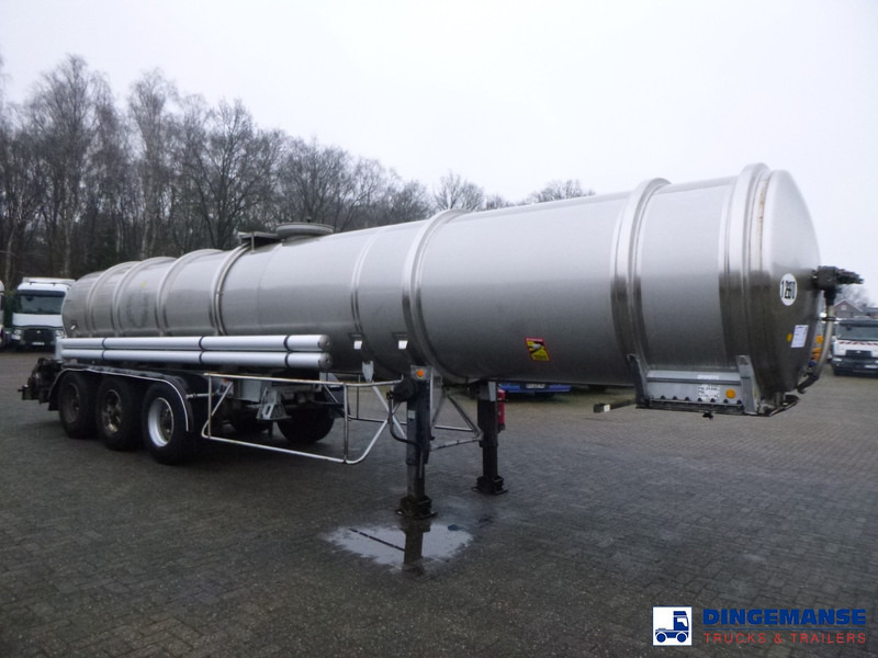 Magyar Food tank inox 21.9 m3 / 1 comp + pump - 液罐半拖车:图2 Magyar Food tank inox 21.9 m3 / 1 comp + pump - 液罐半拖车:图2