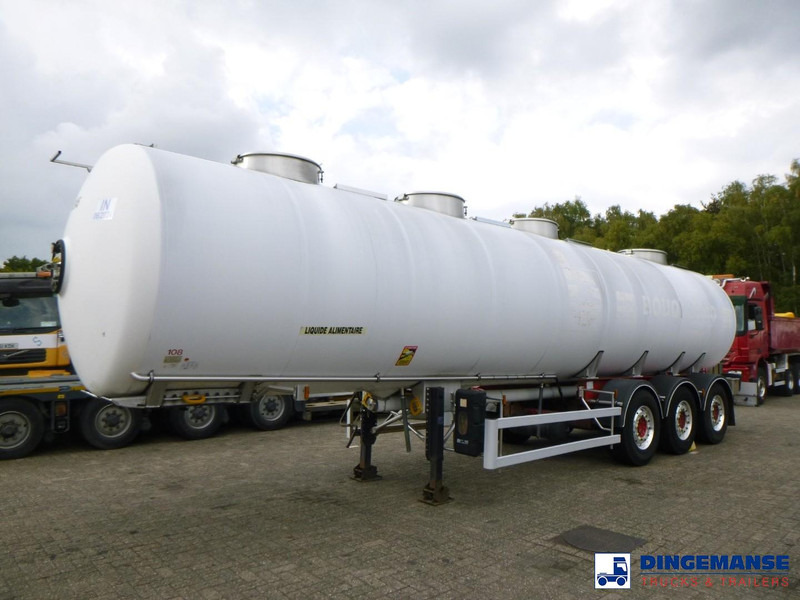 Magyar Food tank inox 30 m3 / 4 comp - 液罐半拖车:图1 Magyar Food tank inox 30 m3 / 4 comp - 液罐半拖车:图1