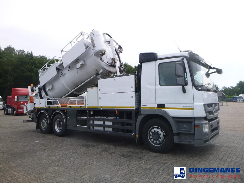 Mercedes-Benz Actros 2541 6x2 RHD E5 Huwer vacuum tank / hydrocureur 12 m3 - 真空车:图2 Mercedes-Benz Actros 2541 6x2 RHD E5 Huwer vacuum tank / hydrocureur 12 m3 - 真空车:图2