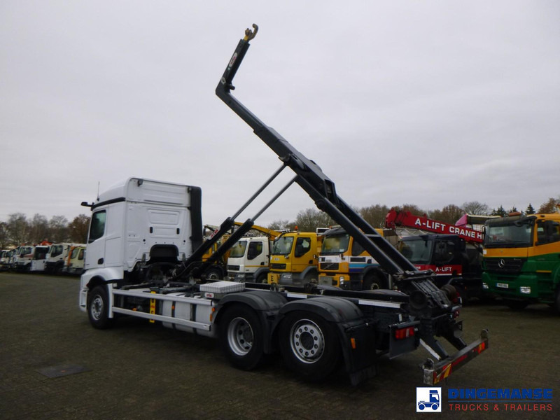 Mercedes-Benz Actros 2843 6x2 Hyva container hook 20t - 吊钩升降车:图3 Mercedes-Benz Actros 2843 6x2 Hyva container hook 20t - 吊钩升降车:图3