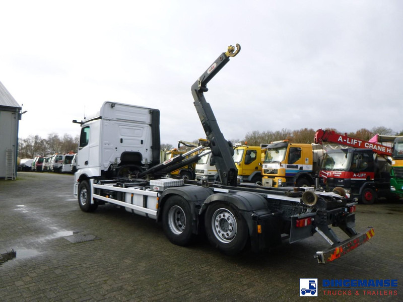 Mercedes-Benz Actros 2843 6x2 Hyva container hook 20t - 吊钩升降车:图3 Mercedes-Benz Actros 2843 6x2 Hyva container hook 20t - 吊钩升降车:图3