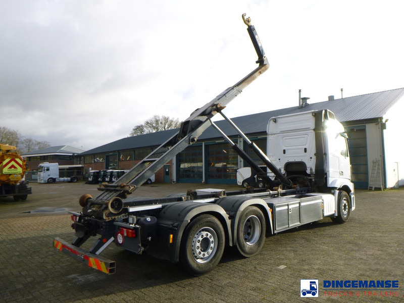 Mercedes-Benz Actros 2843 6x2 Hyva container hook 20t - 吊钩升降车:图4 Mercedes-Benz Actros 2843 6x2 Hyva container hook 20t - 吊钩升降车:图4