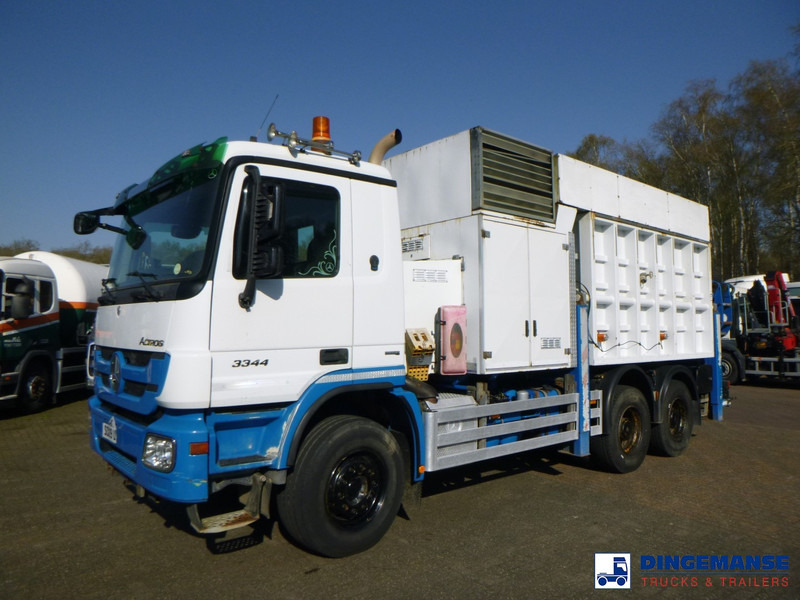 Mercedes-Benz Actros 3344 6x4 Saugbagger / vacuum excavator - 真空车:图1 Mercedes-Benz Actros 3344 6x4 Saugbagger / vacuum excavator - 真空车:图1