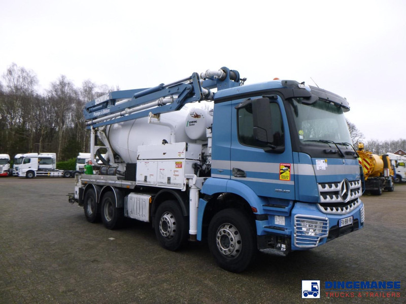 Mercedes-Benz Arocs 3240 8x4 Schwing-Stetter pump / mixer - 混凝土泵车:图2 Mercedes-Benz Arocs 3240 8x4 Schwing-Stetter pump / mixer - 混凝土泵车:图2
