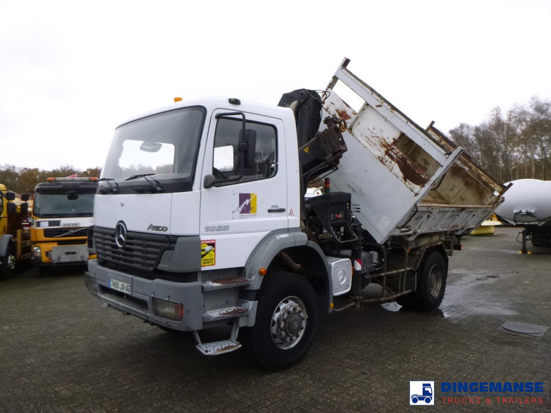 Mercedes-Benz Atego 1828 4x4 tipper + Hiab 166 B-2 CL - 起重车:图5 Mercedes-Benz Atego 1828 4x4 tipper + Hiab 166 B-2 CL - 起重车:图5