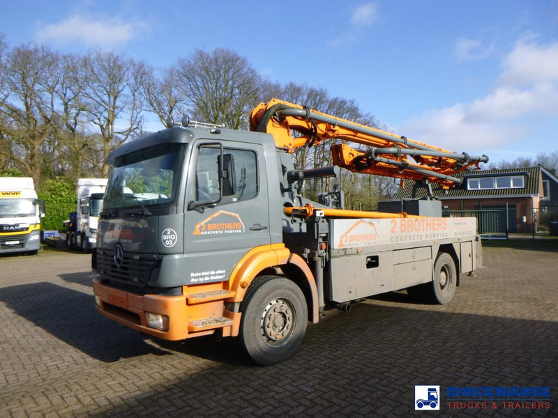 Mercedes-Benz Atego 4x2 Putzmeister concrete pump 20 m - 固定式混凝土泵:图1 Mercedes-Benz Atego 4x2 Putzmeister concrete pump 20 m - 固定式混凝土泵:图1