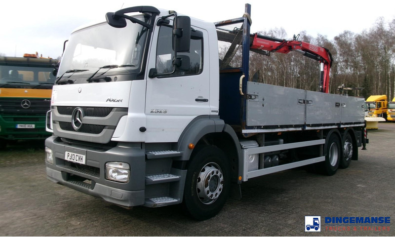 Mercedes-Benz Axor 2529 6x2 RHD + Fassi F110 crane - 起重车:图1 Mercedes-Benz Axor 2529 6x2 RHD + Fassi F110 crane - 起重车:图1