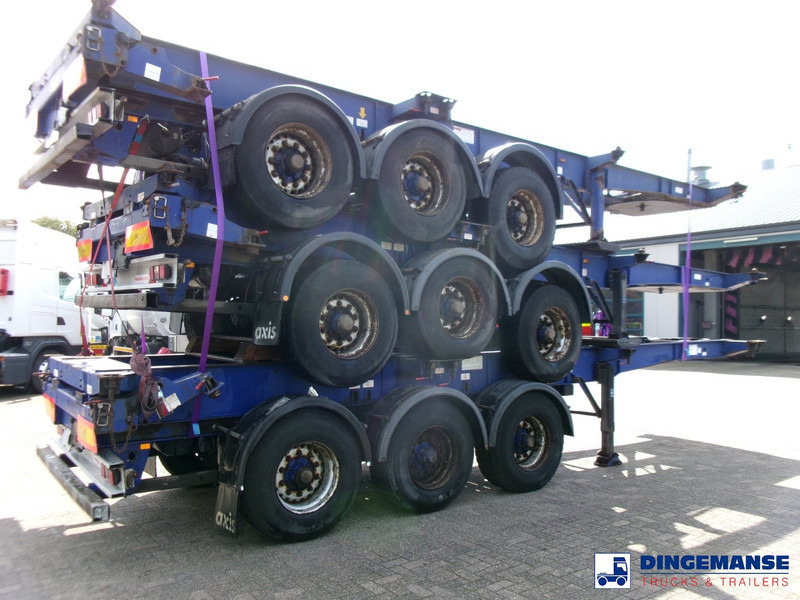 Montracon Stack - 3 x container chassis 20-30-40-45 ft - 集装箱运输车/ 可拆卸车身的卡车:图3 Montracon Stack - 3 x container chassis 20-30-40-45 ft - 集装箱运输车/ 可拆卸车身的卡车:图3