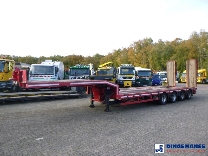 Nooteboom 4-axle semi-lowbed trailer ext. 73 t + ramps - 低装载半拖车:图1 Nooteboom 4-axle semi-lowbed trailer ext. 73 t + ramps - 低装载半拖车:图1