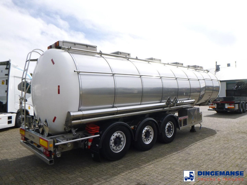 Parcisa Chemical tank inox L4BH 37.5 / 1 comp - 液罐半拖车:图4 Parcisa Chemical tank inox L4BH 37.5 / 1 comp - 液罐半拖车:图4