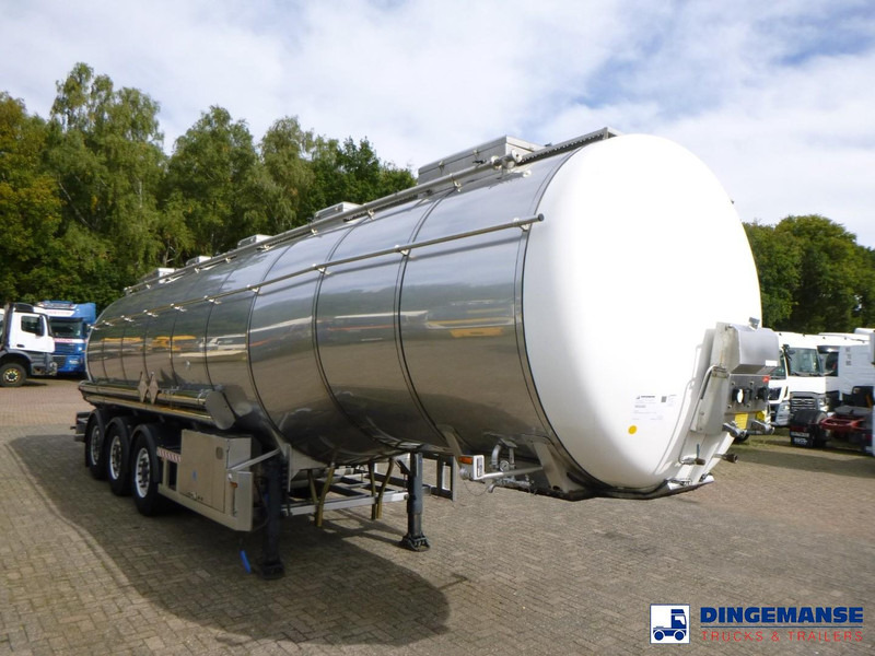 Parcisa Chemical tank inox L4BH 37.5 / 1 comp - 液罐半拖车:图2 Parcisa Chemical tank inox L4BH 37.5 / 1 comp - 液罐半拖车:图2