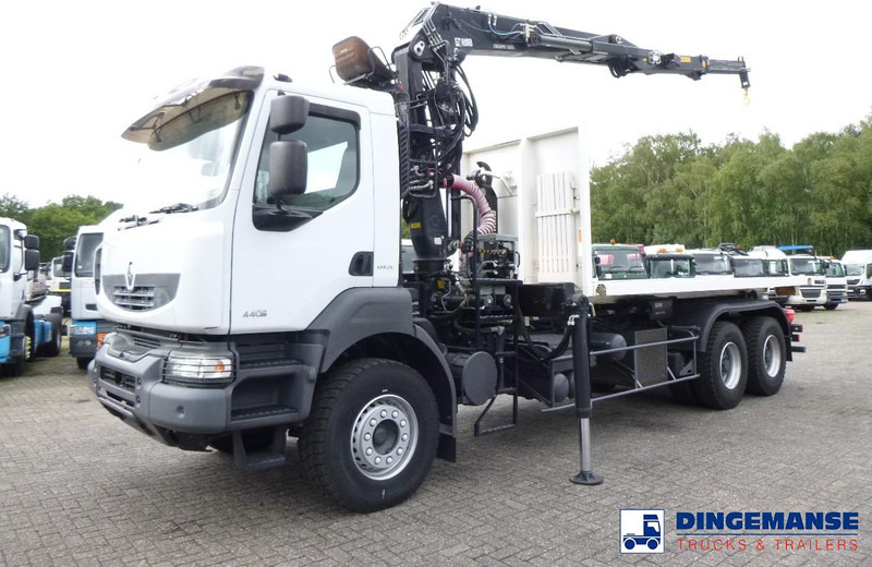 Renault Kerax 440 dxi 6x4 + Hiab 1620Z 80 + XR21S cont. hook - 起重车:图1 Renault Kerax 440 dxi 6x4 + Hiab 1620Z 80 + XR21S cont. hook - 起重车:图1