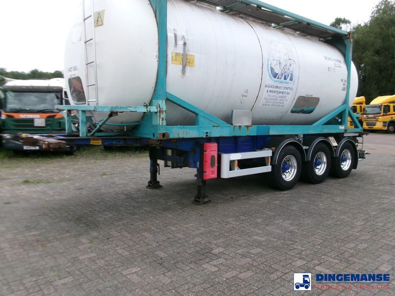 Van Hool 3-axle container trailer + ADR - 集装箱运输车/ 可拆卸车身的卡车:图1 Van Hool 3-axle container trailer + ADR - 集装箱运输车/ 可拆卸车身的卡车:图1