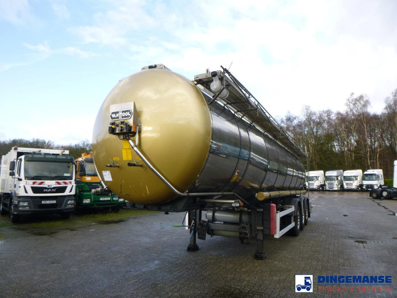 Van Hool Chemical tank inox 30 m3 / 1 comp ADR 12/03/2024 - 液罐半拖车:图1 Van Hool Chemical tank inox 30 m3 / 1 comp ADR 12/03/2024 - 液罐半拖车:图1