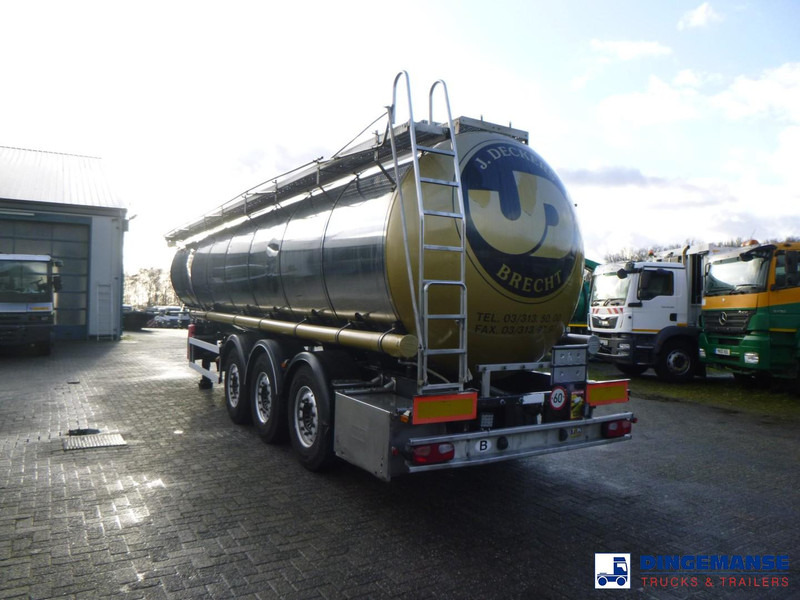 Van Hool Chemical tank inox 30 m3 / 1 comp ADR 12/03/2024 - 液罐半拖车:图4 Van Hool Chemical tank inox 30 m3 / 1 comp ADR 12/03/2024 - 液罐半拖车:图4