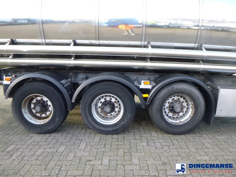 Van Hool Chemical tank inox 30 m3 / 3 comp - 液罐拖车:图5 Van Hool Chemical tank inox 30 m3 / 3 comp - 液罐拖车:图5