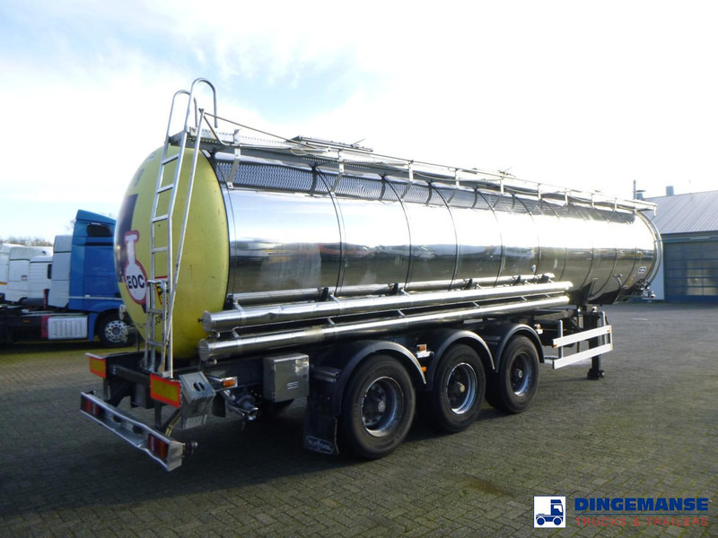 Van Hool Chemical tank inox 30 m3 / 3 comp - 液罐拖车:图4 Van Hool Chemical tank inox 30 m3 / 3 comp - 液罐拖车:图4
